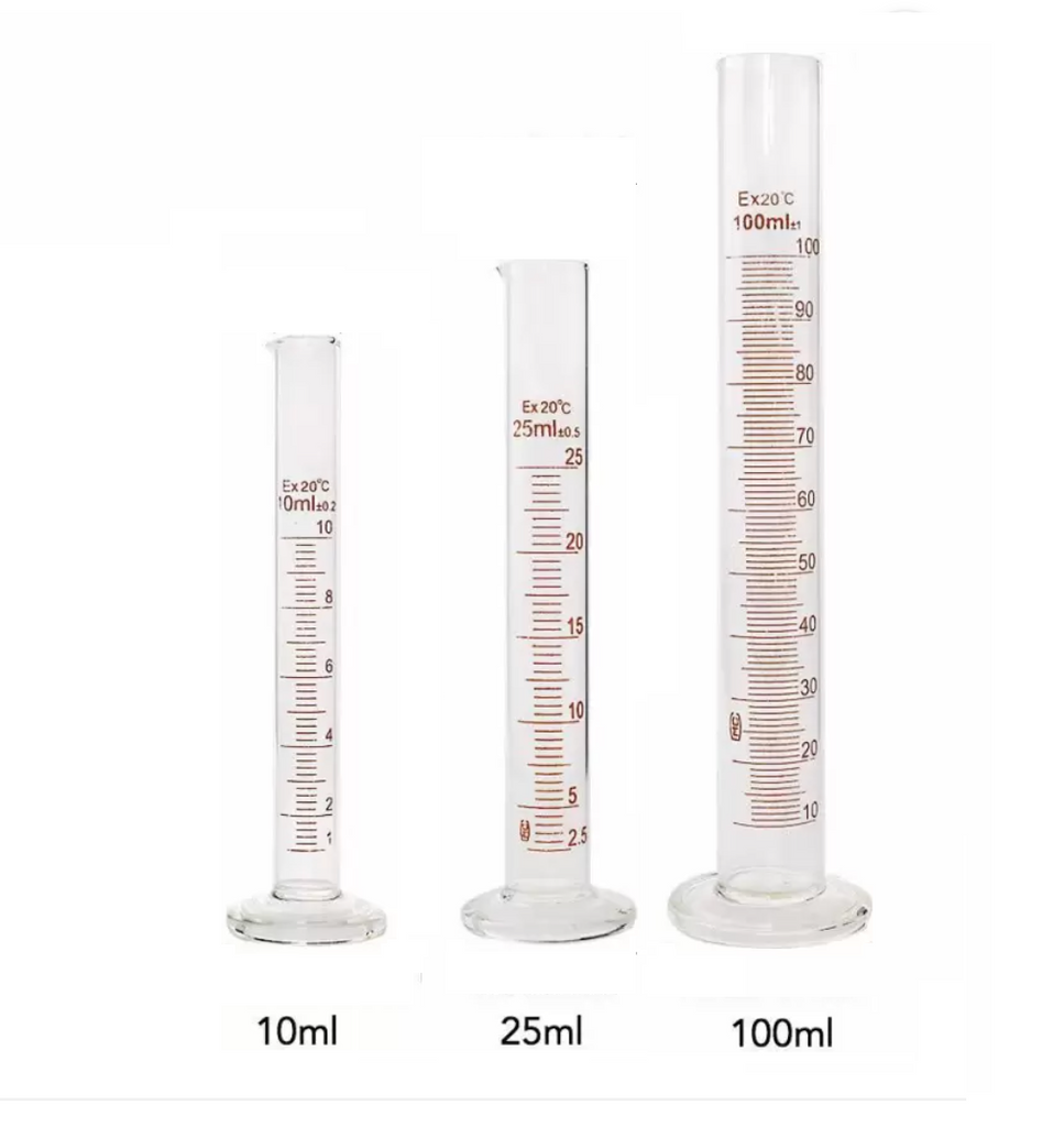 Measuring Graduates Alkatronic / Mastertronic Glass Measuring Graduated Cylinders